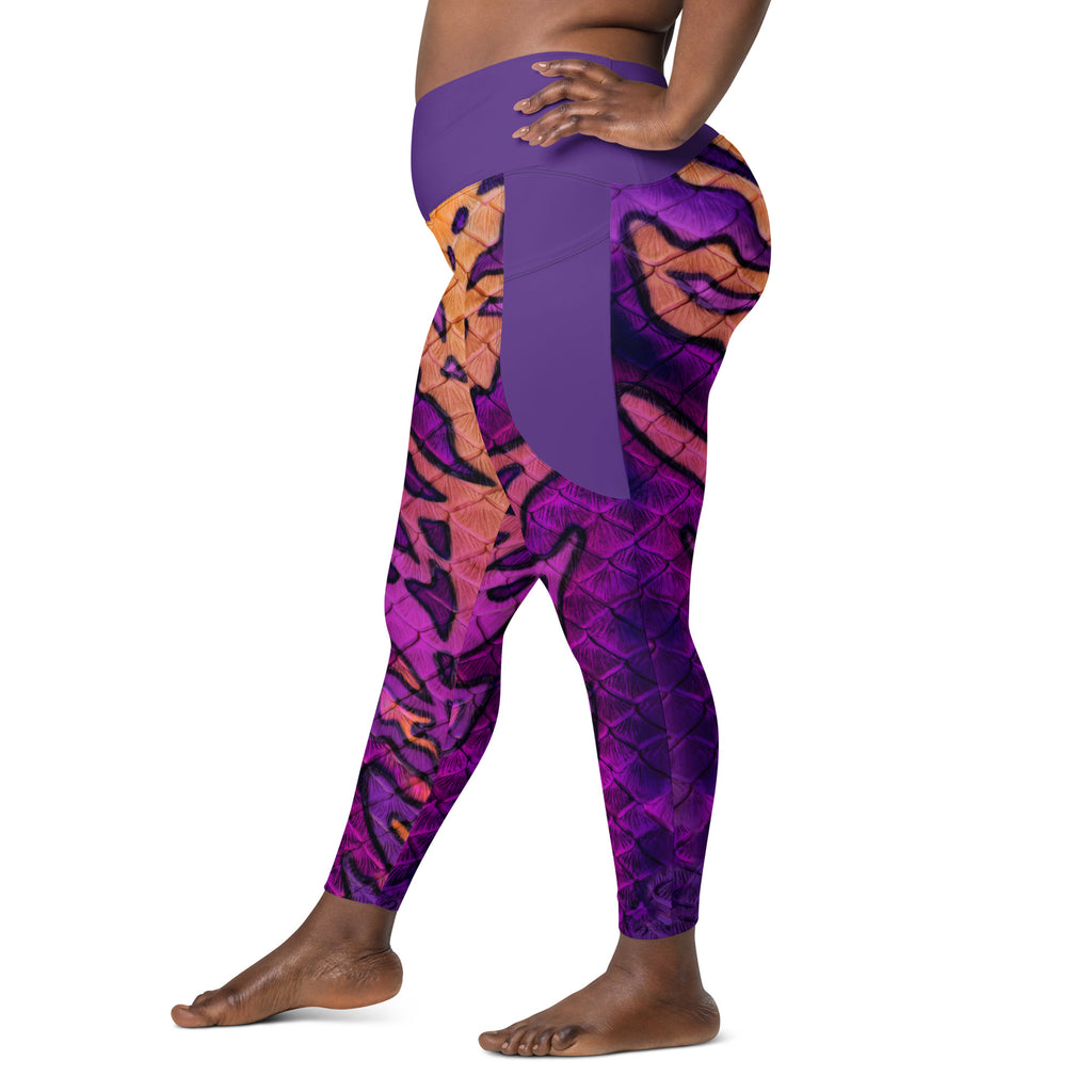 All Hallows Eve Cross Waist Leggings