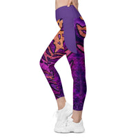 All Hallows Eve Waist Leggings with Pockets