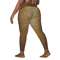 Sun Seeker Cross Waist Leggings with Pockets