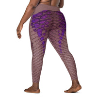 Novaya Cross Waist leggings with pockets