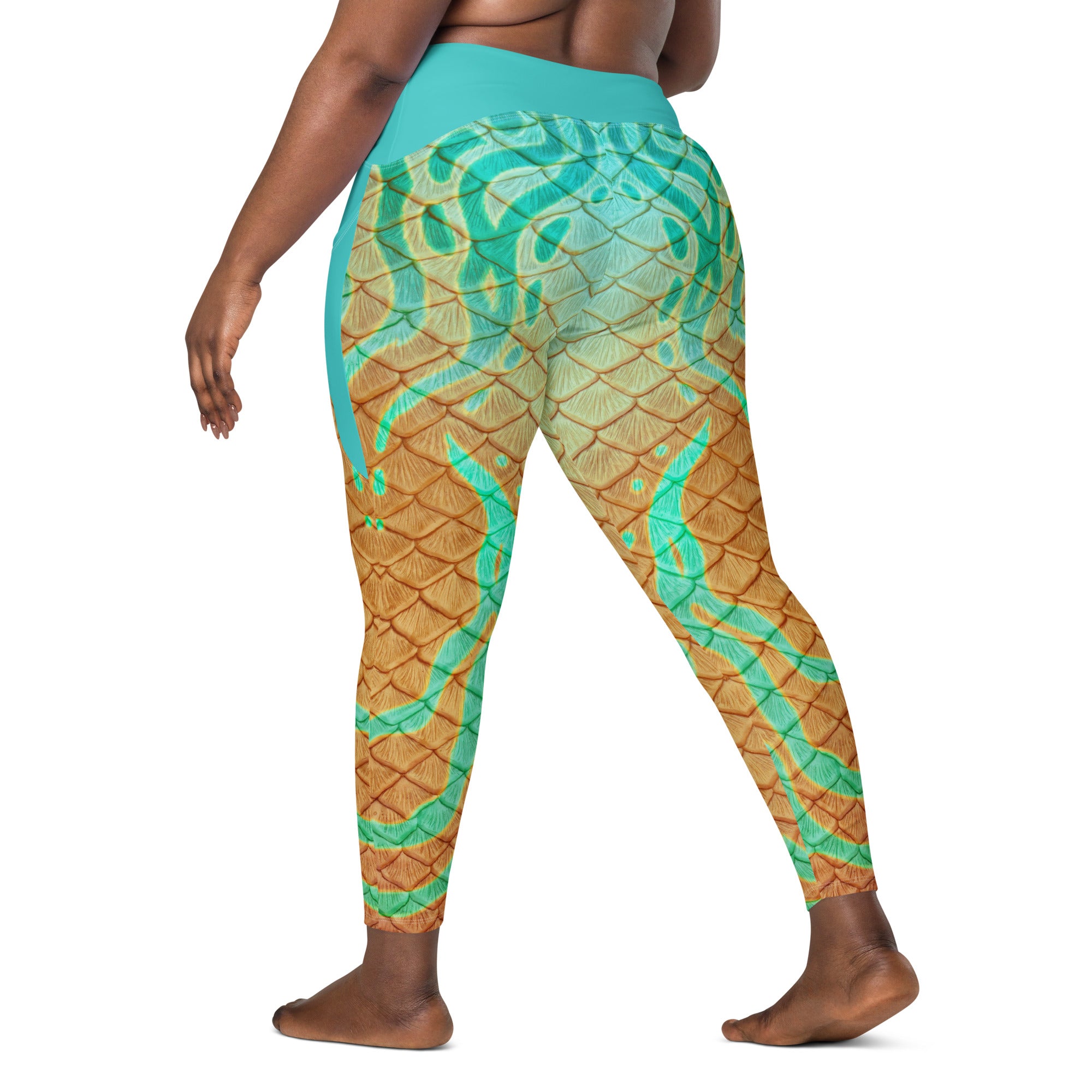 Oasis Cross Waist Leggings with Pockets