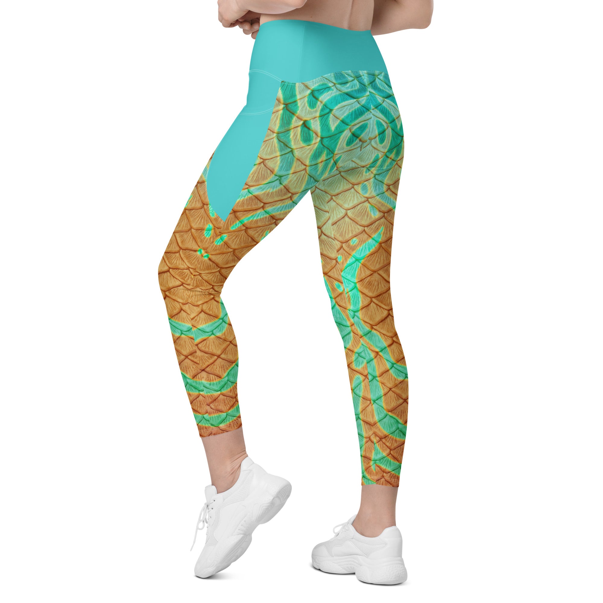 Oasis Cross Waist Leggings with Pockets