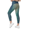 Shipwreck Siren cross waist leggings with pockets