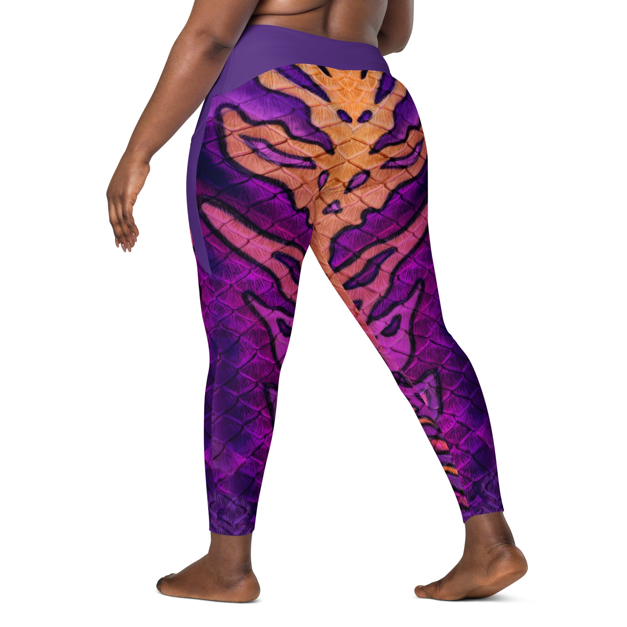 All Hallows Eve Waist Leggings with Pockets