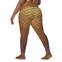 Demeter Cross Waist Leggings with Pockets