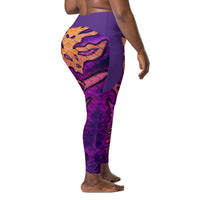 All Hallows Eve Waist Leggings with Pockets