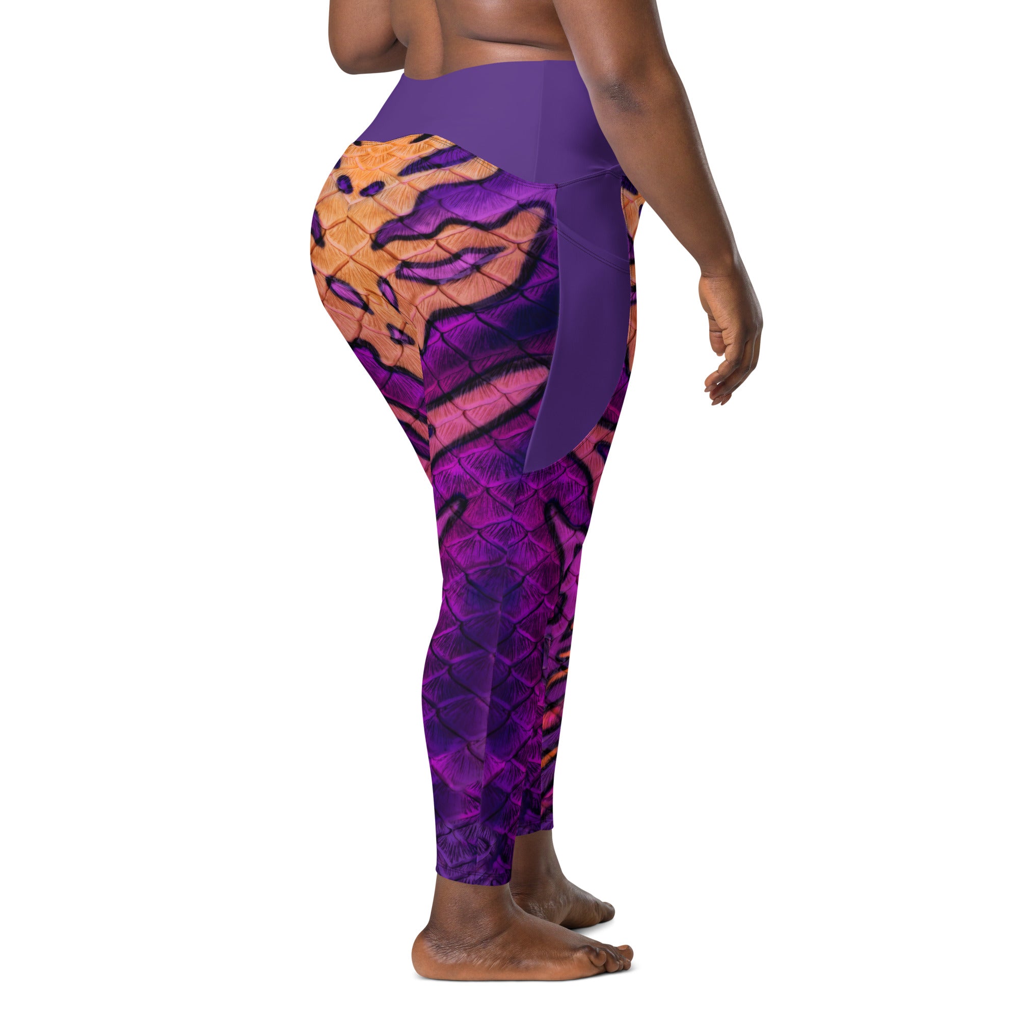 All Hallows Eve Waist Leggings with Pockets
