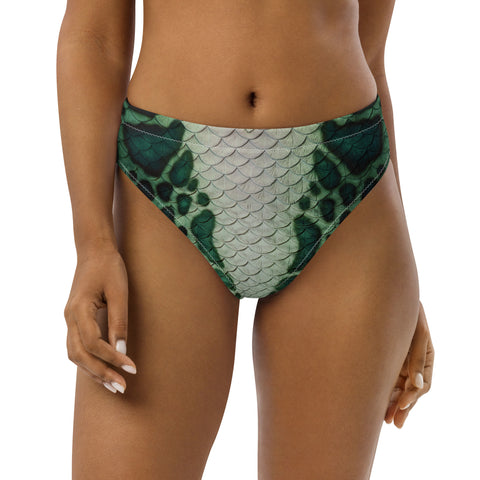 Abalone Abyss Recycled High-Waisted Bikini Bottom