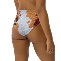 Classic Koi Recycled High-Waisted Bikini Bottom