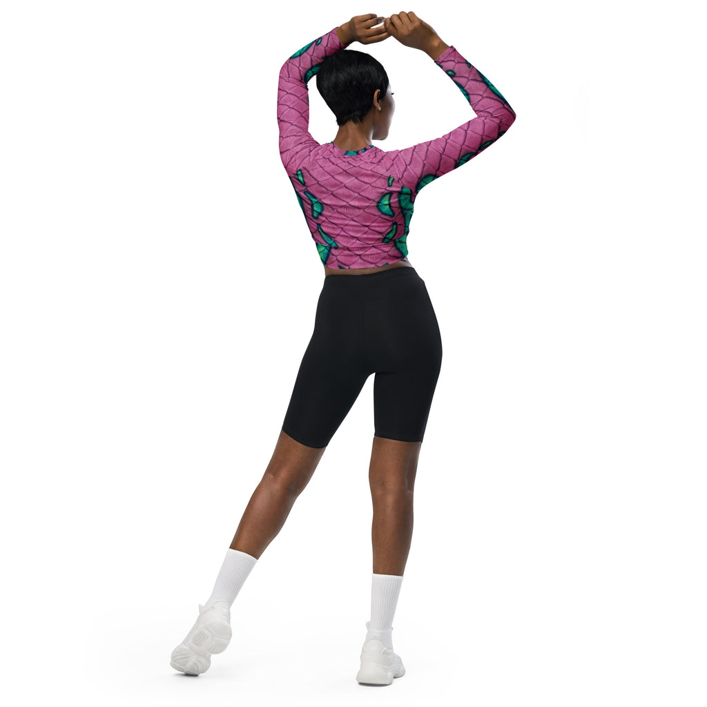 Enchanted Elixir Recycled Cropped Rash Guard