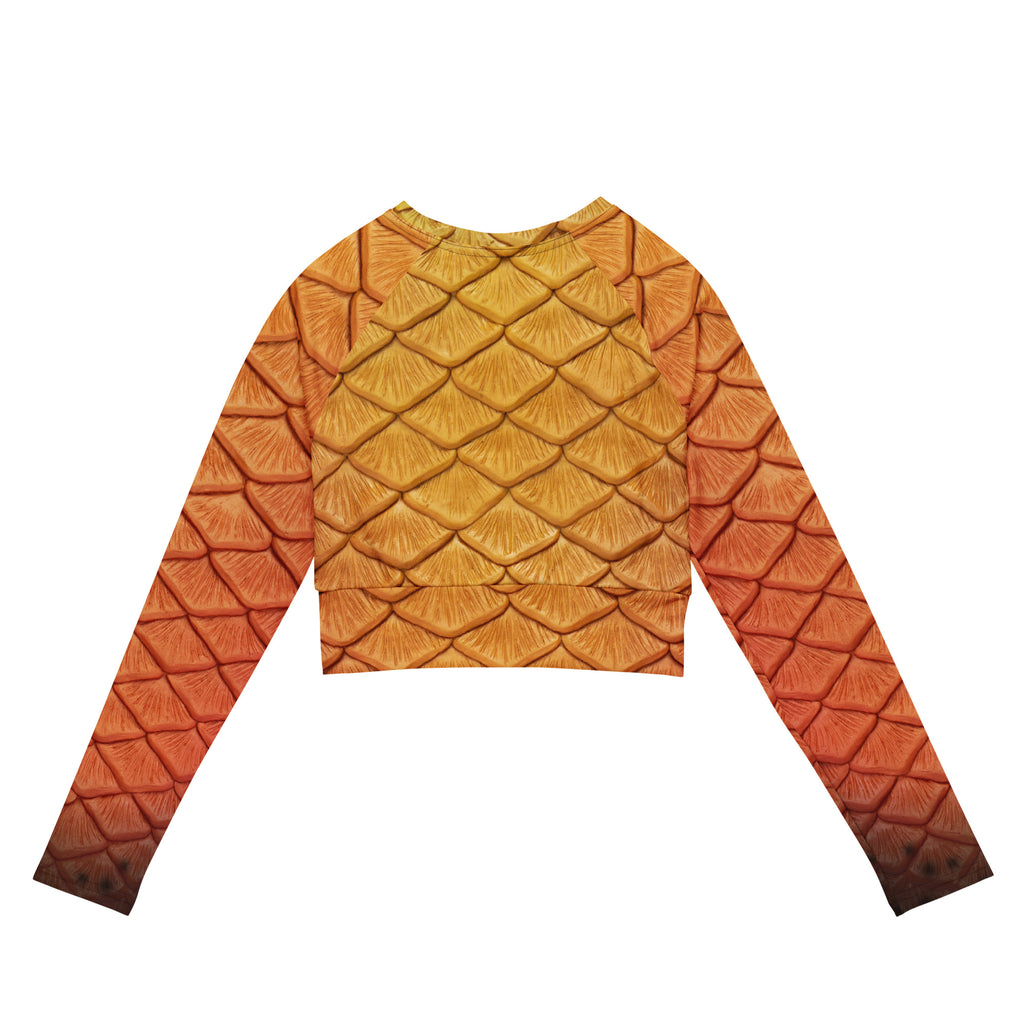 The Madison recycled cropped rash guard