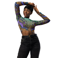 Treasure Cove Recycled Cropped Rash Guard