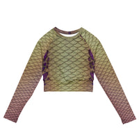 Novaya Recycled Cropped Rash Guard