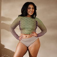 Novaya Recycled Cropped Rash Guard