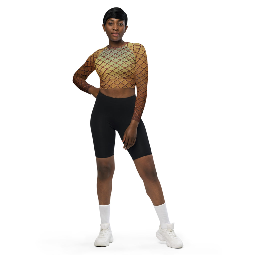 Demeter Recycled Cropped Rash Guard