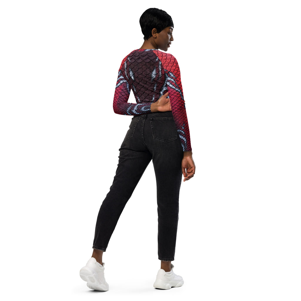 Zaleska Recycled Cropped Rash Guard