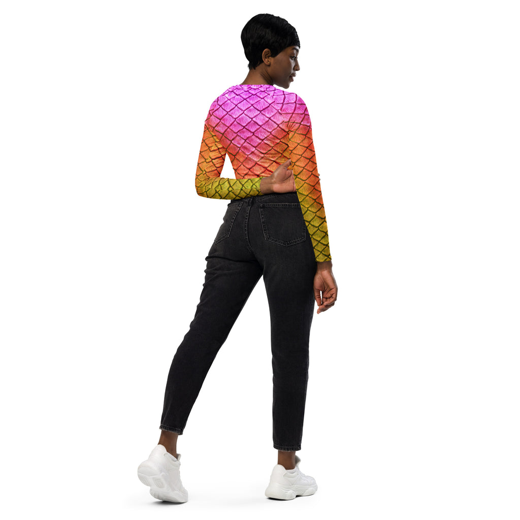 Lilikoi Recycled cropped rash guard