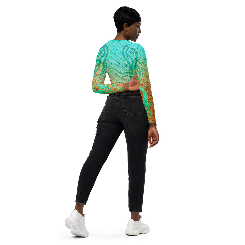 Oasis Recycled Cropped rash guard