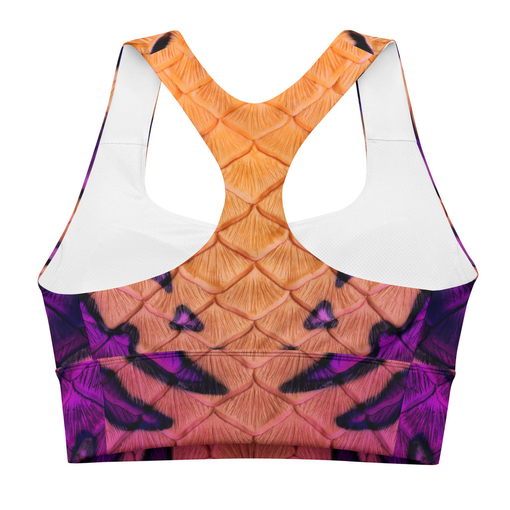 All Hallows Eve Recycled Longline Sports Bra