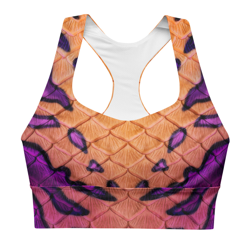 All Hallows Eve Recycled Longline Sports Bra