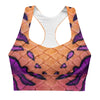 All Hallows Eve Recycled Longline Sports Bra