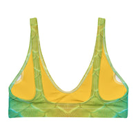Jellyfish Jungle Recycled Padded Bikini Top