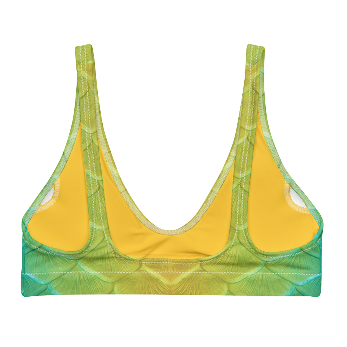 Jellyfish Jungle Recycled Padded Bikini Top