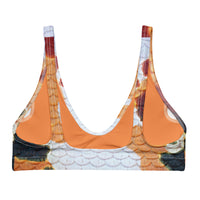 Classic Koi Recycled Padded Bikini Top