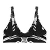 Dead Men Tell No tails Recycled padded bikini top