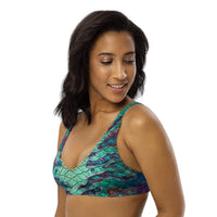 Abalone Abyss Recycled Padded Bikini Top