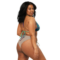 Abalone Abyss Recycled String Bikini Top