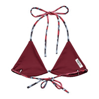 Zaleska Recycled String Bikini Top