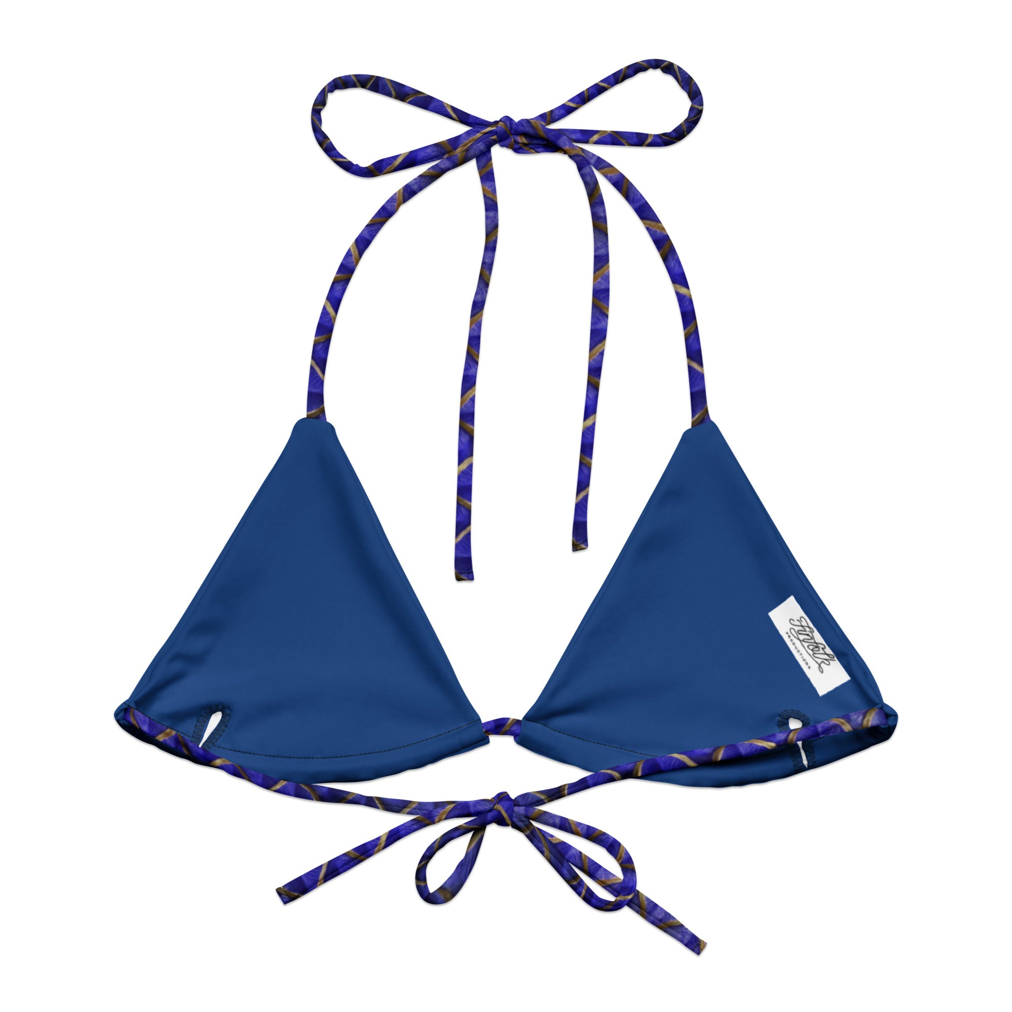 Saphira Recycled String Bikini Top