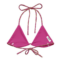 Malibu Recycled String Bikini Top