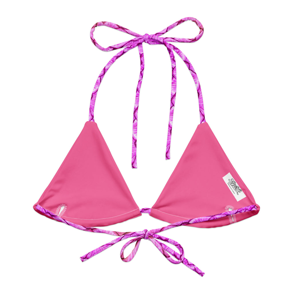 Lilikoi recycled string bikini top