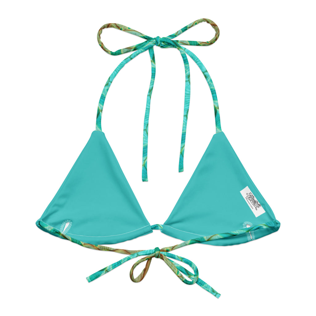 Oasis recycled string bikini top