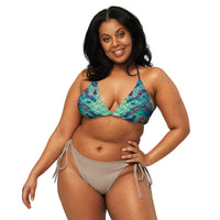 Abalone Abyss Recycled String Bikini Top