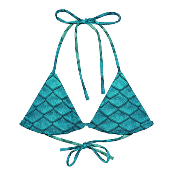 Song of the Sea Recycled String Bikini Top – Finfolk Productions