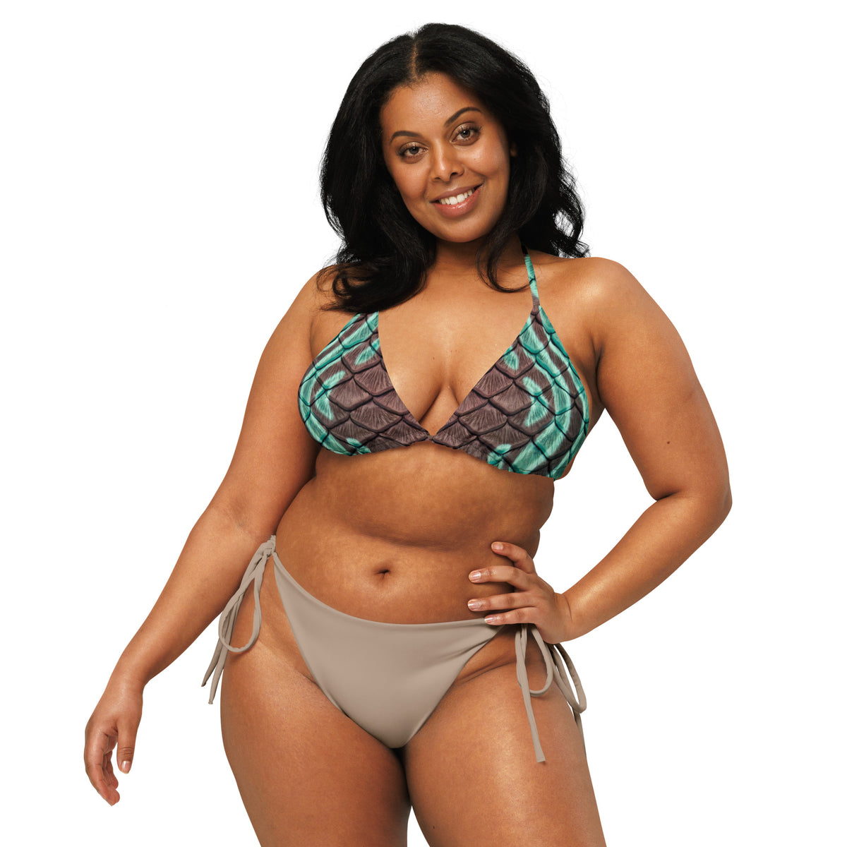 Song of the Sea Recycled String Bikini Top