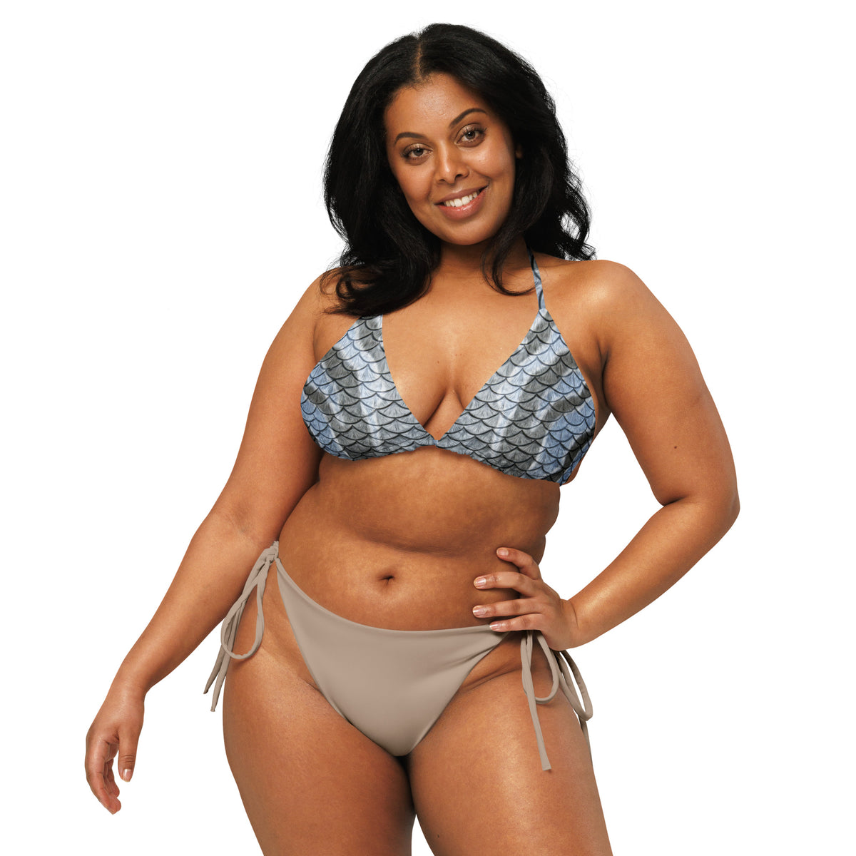 Manta Recycled String Bikini Top