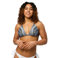 Manta Recycled String Bikini Top