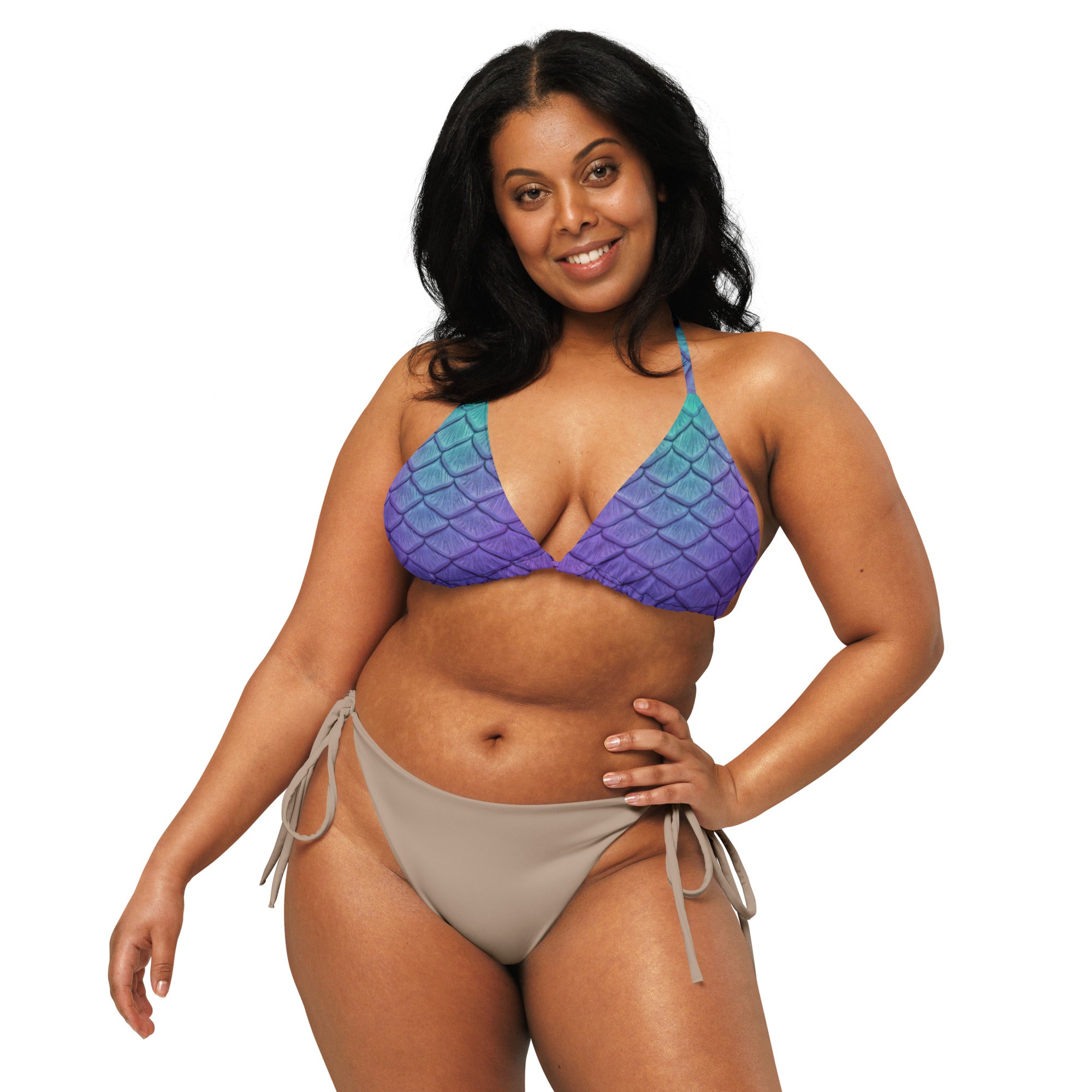 Andromeda Recycled String Bikini Top