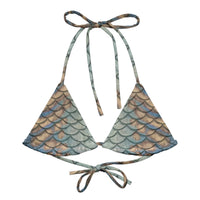 Moonshell string bikini top