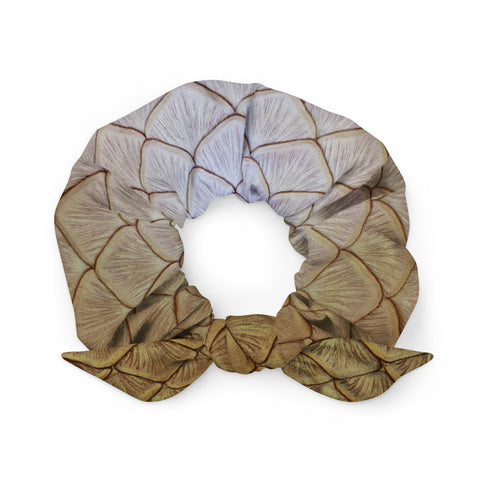 Aqua Fairy Recycled Scrunchie