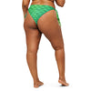 Shoal Green Recycled String Bikini Bottom