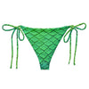 Shoal Green Recycled String Bikini Bottom