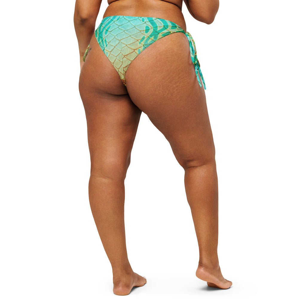 Oasis recycled string bikini bottom