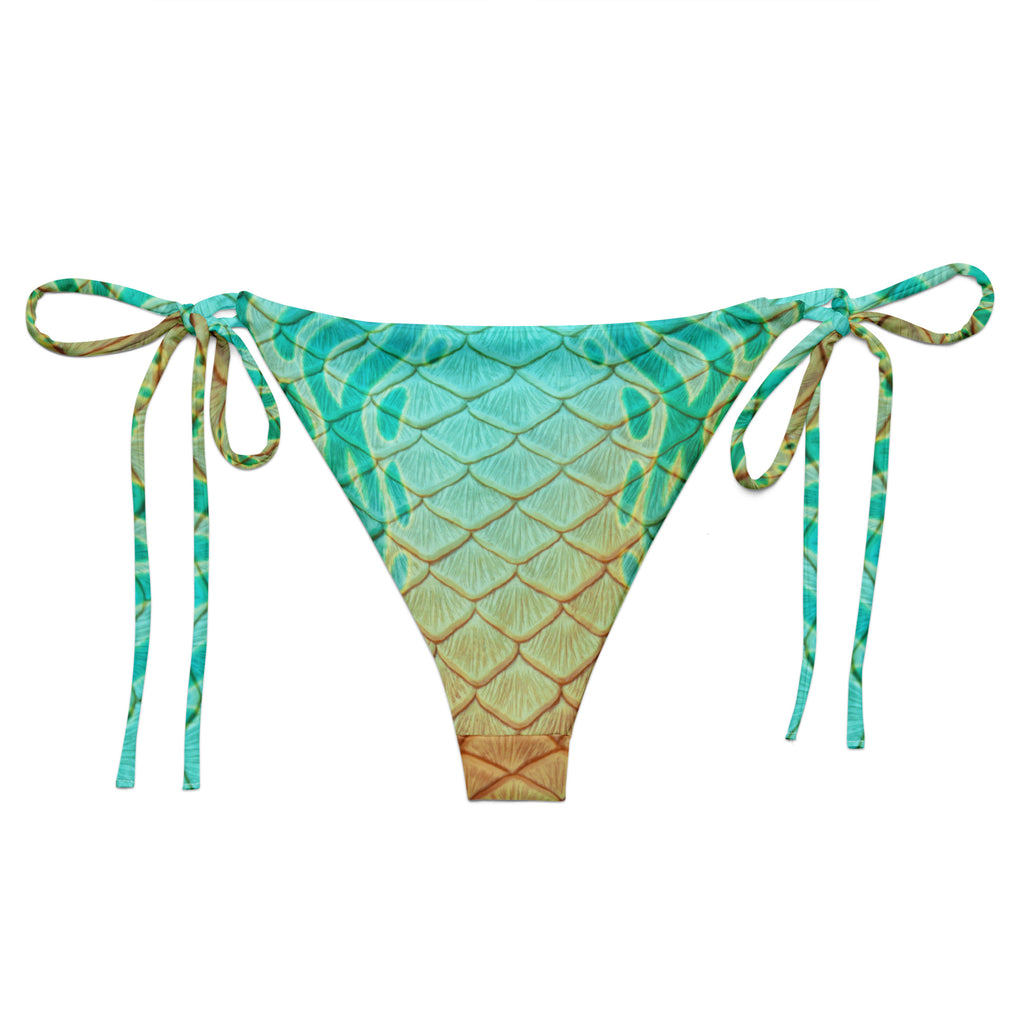 Oasis recycled string bikini bottom