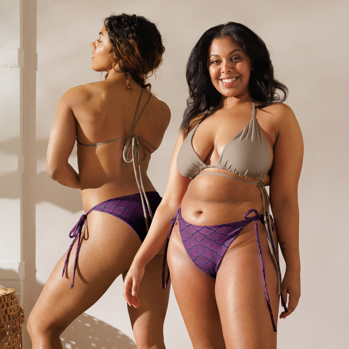 Persephone Recycled String Bikini Bottom