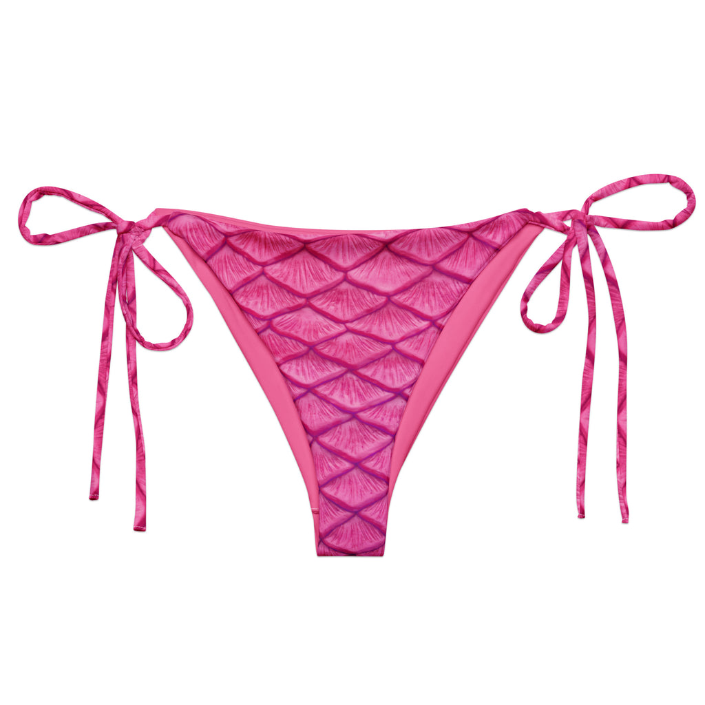 Pink String Bikini Bottoms